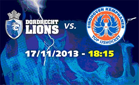 Dordrecht Lions tegen Eindhoven Kemphanen