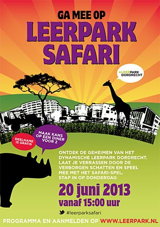 Route Leerpark Safari bekendgemaakt