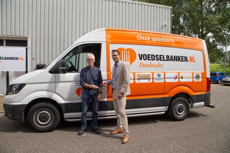 Nieuwe bus Voedselbank