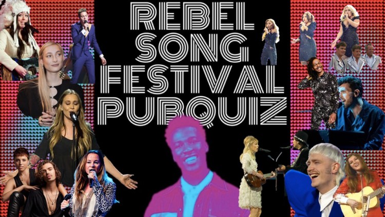 REBEL SONGFESTIVAL PUBQUIZ MET LIVE BAND!
