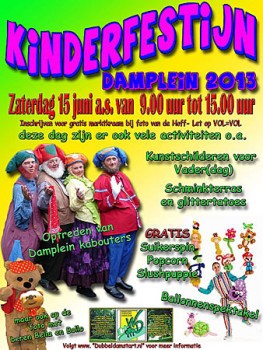 Kinderfestijn op Damplein