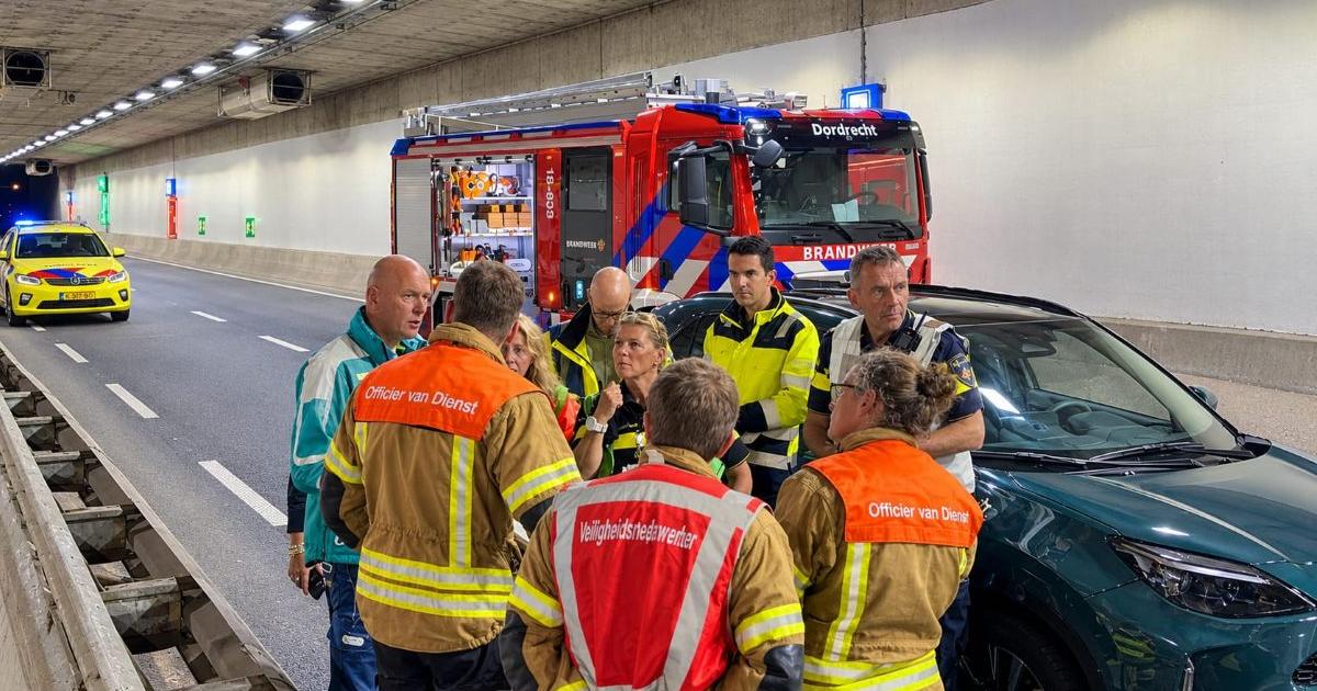 Kiltunnel afgesloten voor grote oefening met brandweer en politie