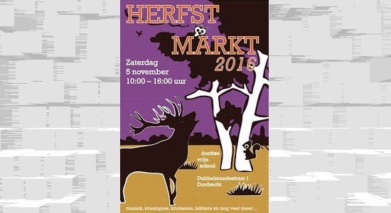 Herfstmarkt bij de Dordtse Vrije School