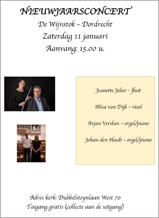 Feestelijk nieuwjaarsconcert