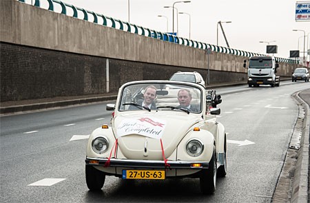 Mijlweg weer begaanbaar na oplevering