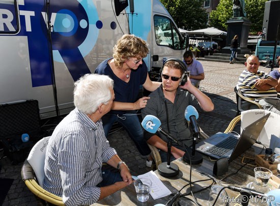 RTV Rijnmond zette Dordrecht in het zonnetje tijdens Zomertour