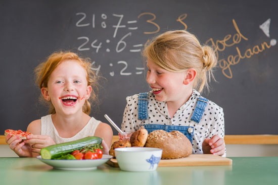 Nationaal Schoolontbijt met scholieren in Zuid-Holland