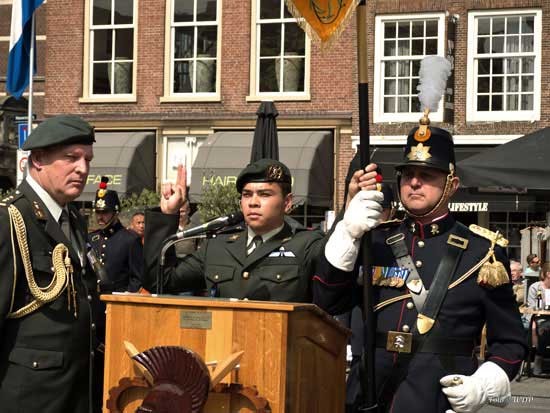 Zaterdag worden er 60 leden Korps Nationale Reserve beedigd op het Energieplein