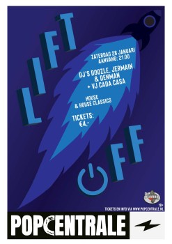 Dance feest in Dordrecht: Lift Off